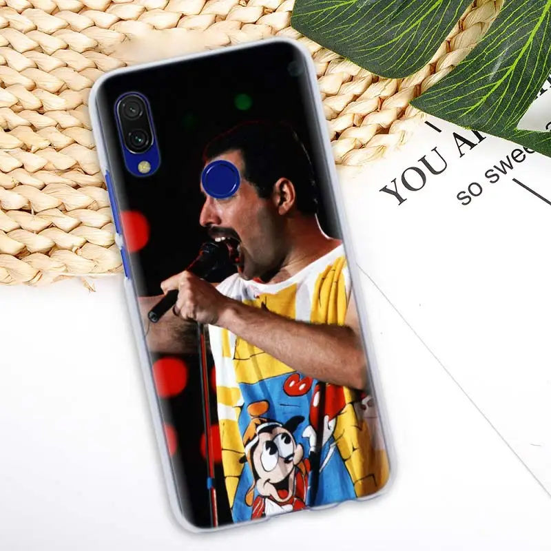 Чехол Freddie Mercury Band queen для Xiaomi Redmi Note 7 Pro 7 6 5 Plus 5A 6A 4X S2 GO Pocophone F1 чехол для телефона Coque