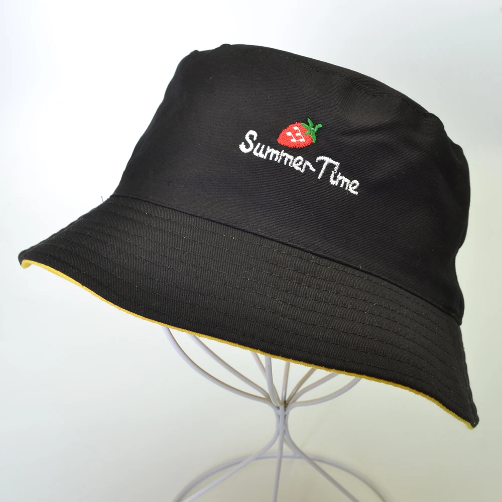Feitong Sun Cap Adult Women Men Strawberry Corduroy Fisherman Hat Sunscreen Outdoors Chalas De Verano