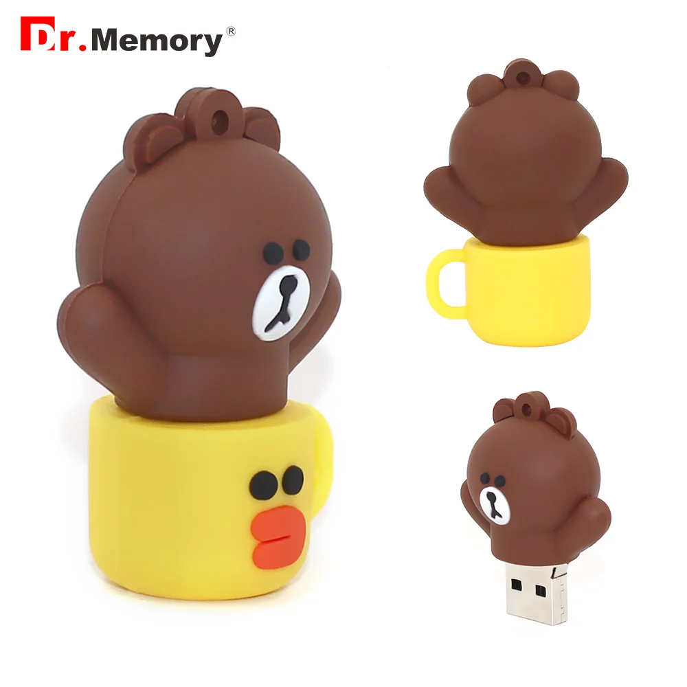 Cartoon Bear Rabbit Bunny USB 2.0 Flash Drive 64GB Best Friend Cute Pendrive 32GB 4GB 8GB 16GB Memory USB Stick Animal Flashdisk Cartoon Bear Rabbit Bunny USB 2.0 Flash Drive 64GB Best Friend Cute Pendrive 32GB 4GB 8GB 16GB Memory USB Stick Animal Flashdisk