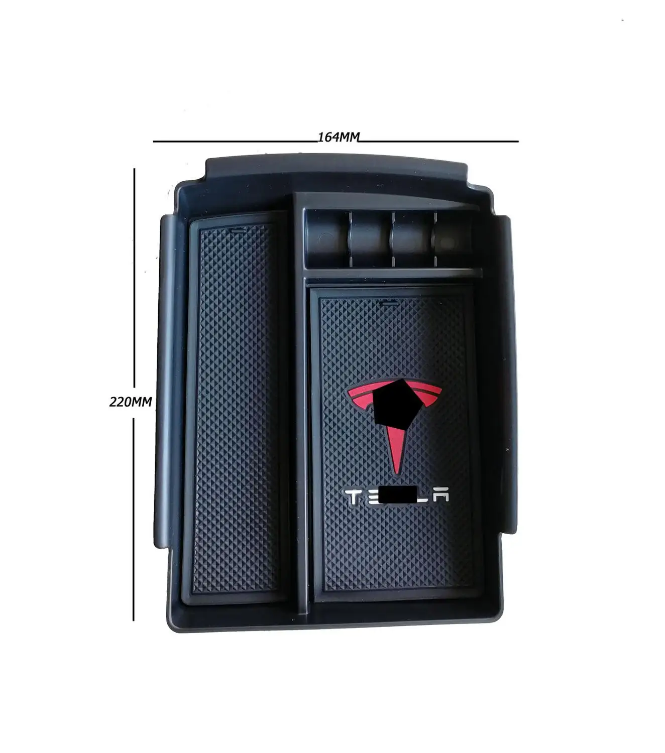 

Tesla Model S X Center Console Armrest Storage Tray Box