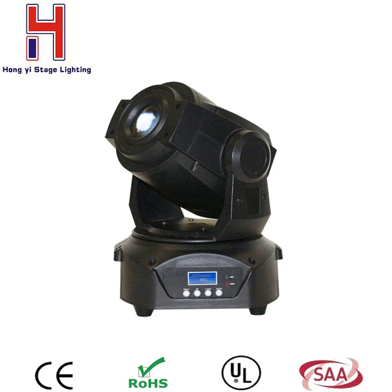 

LED 90W Moving Head Spot light DMX512 Controller Gobo rainbow effect DJ Stage lighting