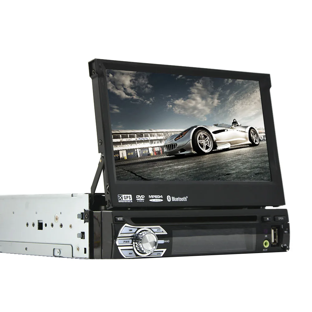 HeadUnit single din car dvd Player in dash USB Autoradio Radio MP4 1