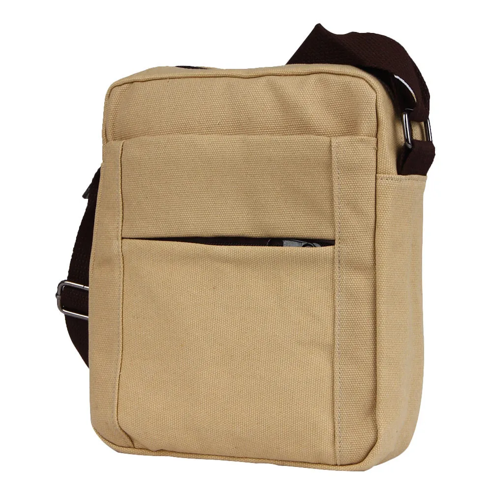 نوعية ممتازة الرجال الكتف حقيبة Hotsale الذكور رسول حقيبة رفرف الجبهة متعددة جيوب قماش عارضة Crossbody حقيبة bolsa50 * نوعية ممتازة الرجال الكتف حقيبة Hotsale الذكور رسول حقيبة رفرف الجبهة متعددة جيوب قماش عارضة Crossbody حقيبة bolsa50 *