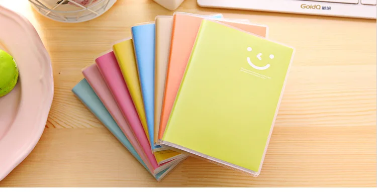 us 2 37 18 off candy color smiling notebook creative pouches agenda week plan diary day planner journal record stationery office school supplie in week day planner