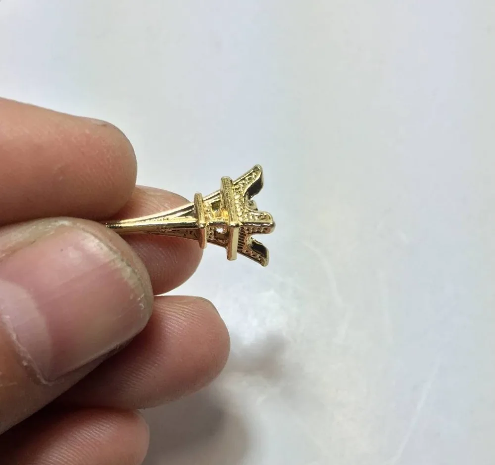 Eruifa 20pcs16mm Высокая Эйфелева башня амулеты из цинкового сплава ожерелья оптом, серьги браслет ювелирные изделия DIY ручной работы 2 цвета