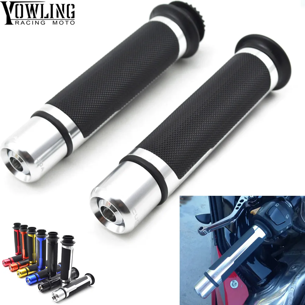 

New 7/8" Hand Grips Bar End Handlebar For Yamaha Suzuki Harley Honda Kawasaki motorcycle handle bar grips ends 8 color motocross