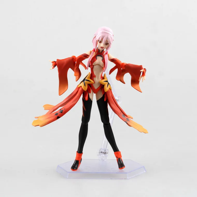 Аниме Guilty Crown Yuzuriha Inori Figma 143 ПВХ фигурка Коллекционная модель игрушки 15 см NS5|action