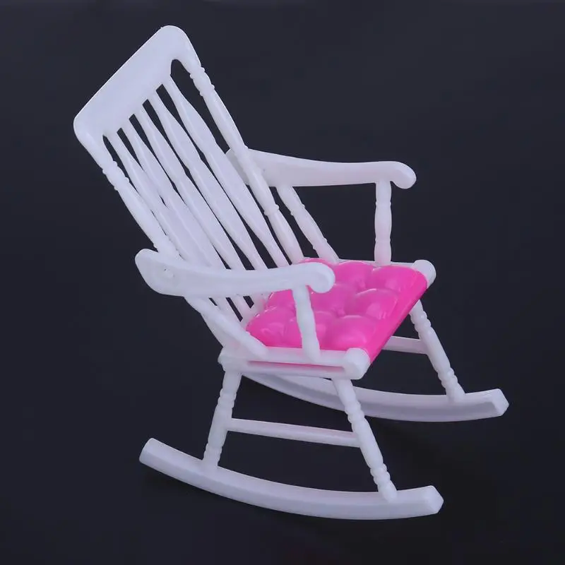 1pcs Mini font b Doll b font Rocking Chair font b Accessories b font for Barbie