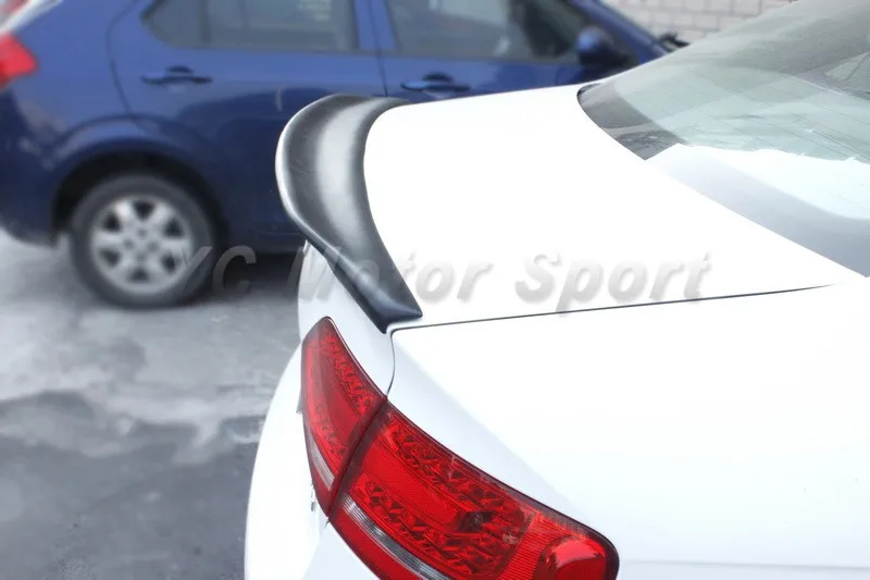 2009-2013 Audi A4 B8 Sedan Caractere Style Trunk Spoiler FRP (14)