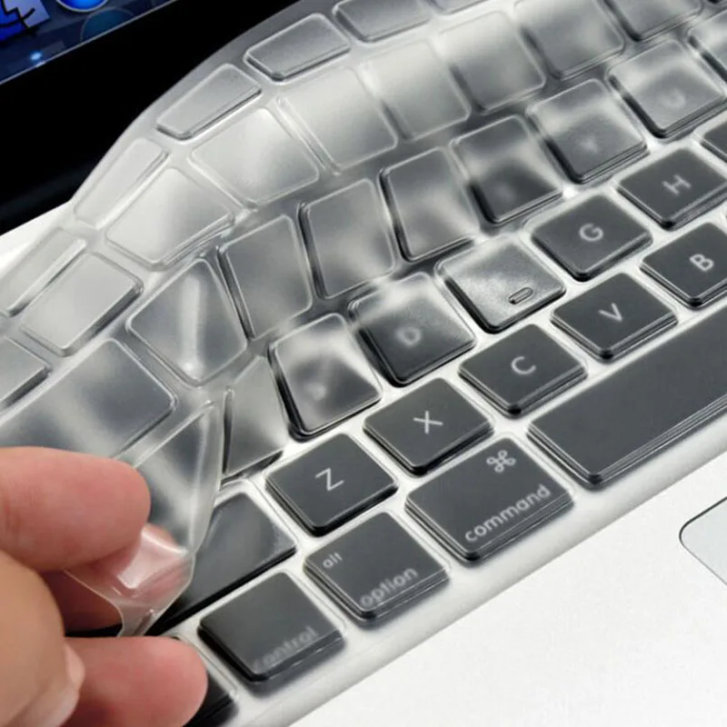 TPU US Keyboard Cover Accessories keyboard Protecto For MacBook AIR PRO retina 11.6 12 13.3 15.4 17 inch Dustproof Waterproof