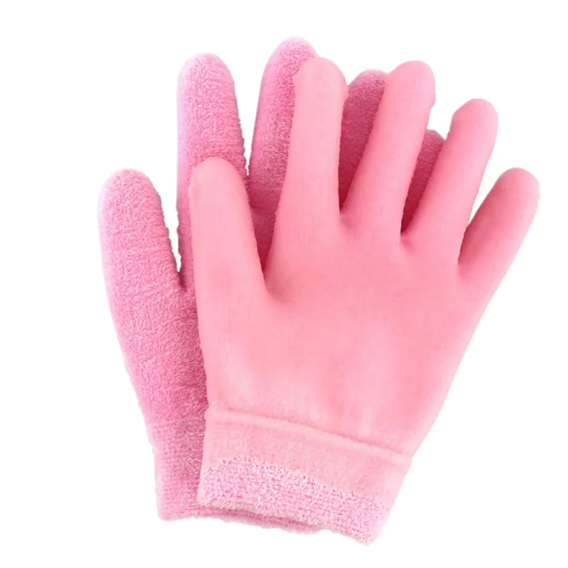 gel spa gloves moisturizing whitening exfoliating pink mask ageless