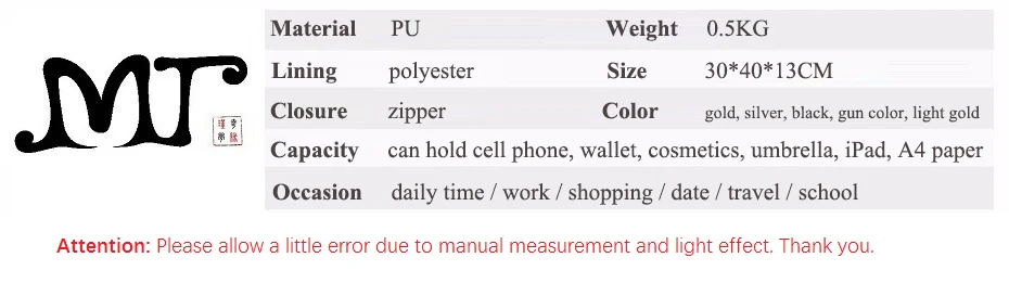 MJ Unisex Backpack Fashion Metallic Female Backpacks Casual Daypack Large Travel Bag Big Holographic Backpack Cool School Bags (53)