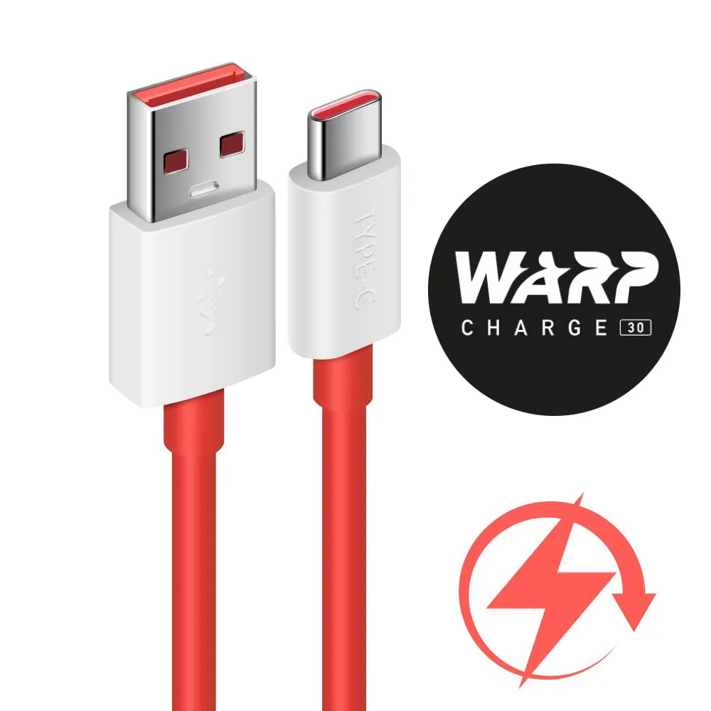 

Warp Charge 5V/6A 30W For Oneplus 7/7 PRO Also Compatible Dash Charge Oneplus 3/3t/5/5t/6/6t