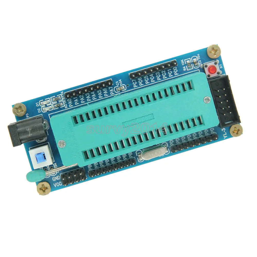 Diy ATmega16 ATmega32 ISP I/O макетная плата миниатюрной системы AVR (без чипа)|Запасные части| |