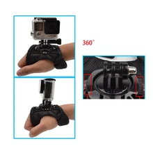 For Gopro Accessories 360 Degree Rotation Protection Hand Wrist Strap Mount with Screw For GoPro Hero 4 SJ4000 Xiaoyi cam