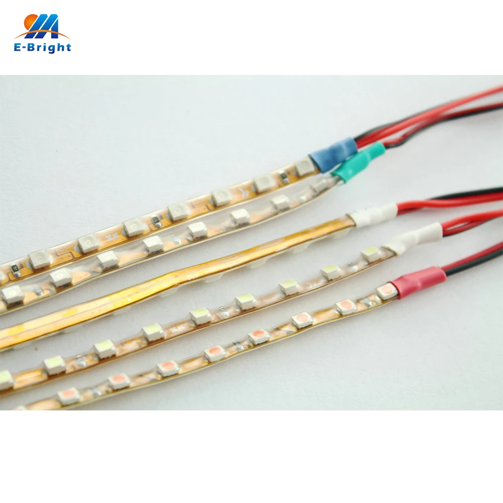 YM E яркий 100 шт. 45 светодиодный см 1210 SMD 12V тележка на колесах гибкий бровь полосы