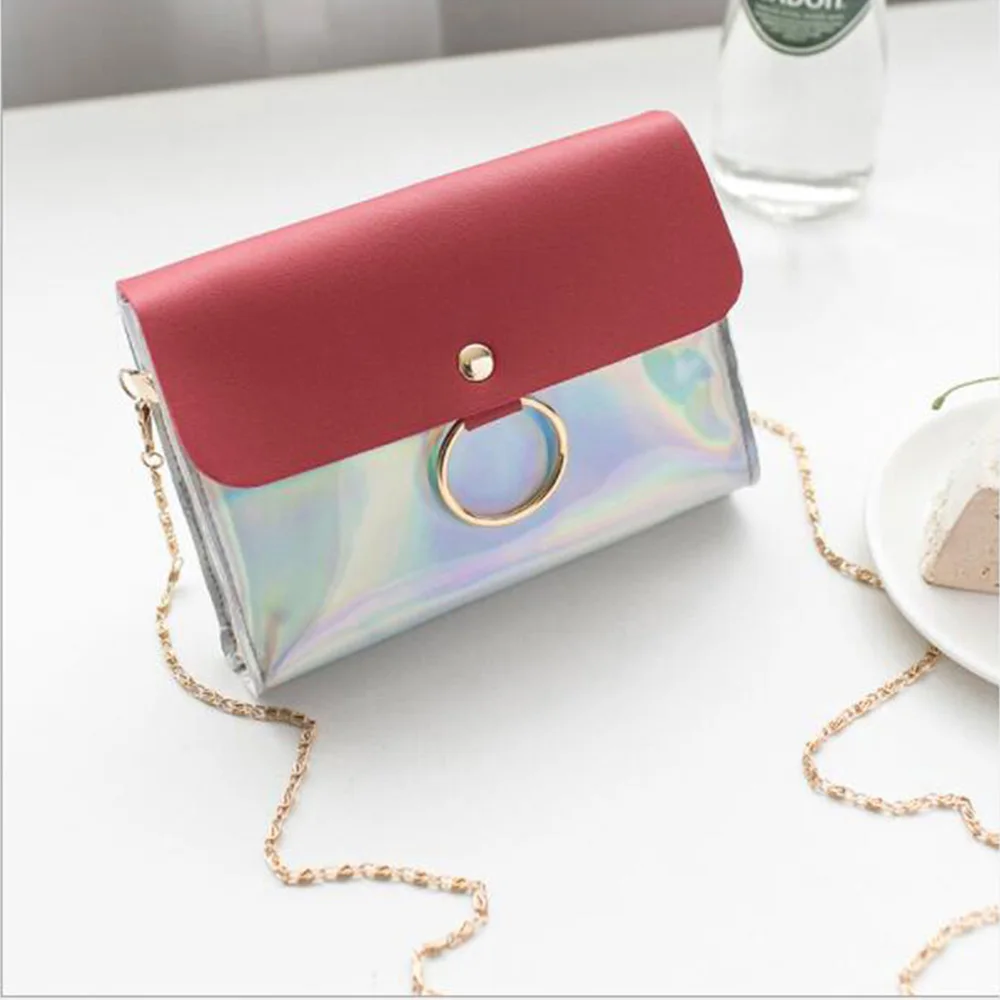 Pink Blue White Small Laser Evening Bags for Women 2019 Pink Blue White Small Laser Evening Bags for Women 2019
