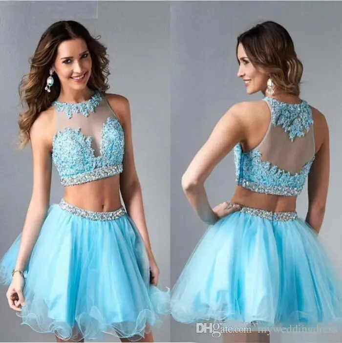 two piece grade 8 grad dresses