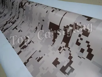 

2017 New Digital Camouflage Car wrap PIXEL Camo Car Sticker Film pellicola Motorcycle Vehicle Covering Foil 1.52X10M/20M/ 30M