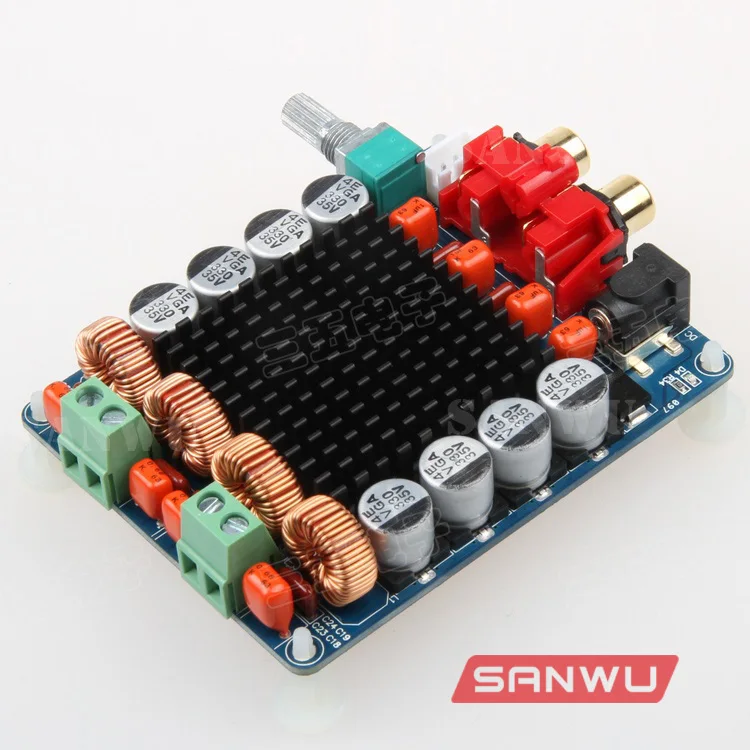 

TPA3116 digital power amplifier board dual channel stereo 2X50W
