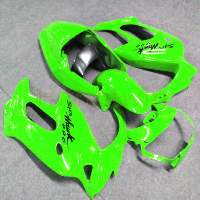 Пользовательские мотоцикла хомут для HONDA VTR1000F 1997 1998 1999 2000 2001 2002 2003 2004 2005 ABS обтекатель+ винты+ желтый