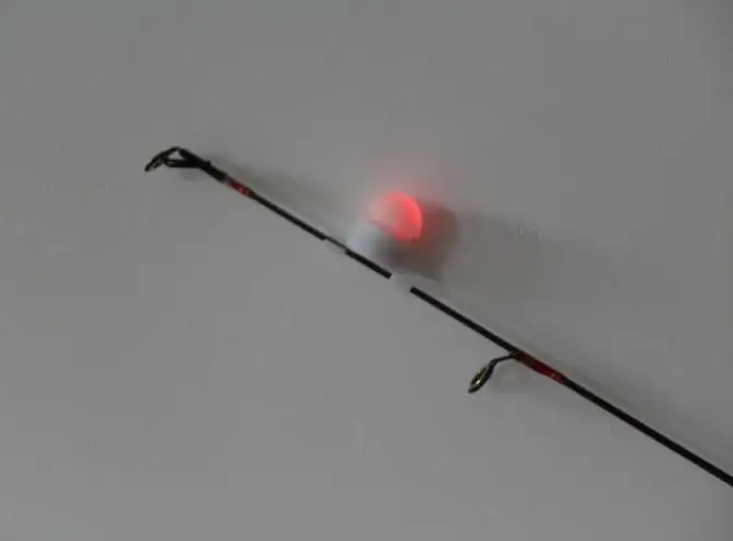 سترايك تنبيه يلة led llight رود تلميح كليب على السمك معدات الإلكترونية مع البطارية