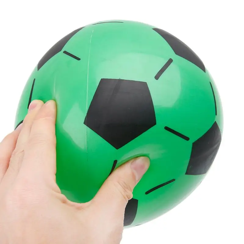 Детский футбольный мяч, детский подарок, тренировочный надувной футбольный мяч 20 см, эластичные надувные шары, цвет, Случайная