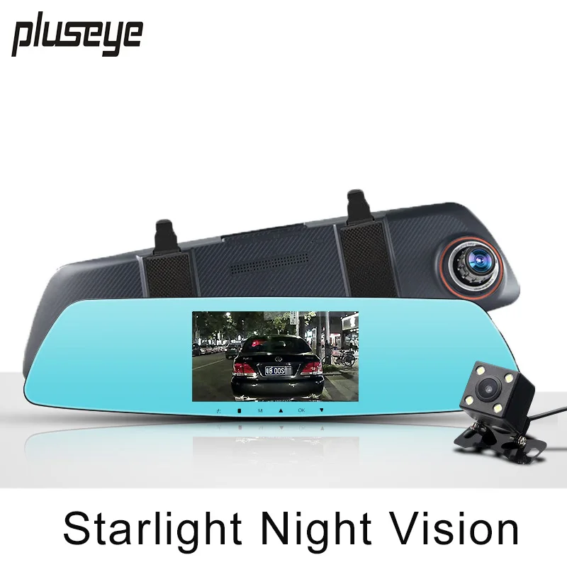 

Starlight Night Vision Full HD 1080P Car Dvr Camera Auto 5.0 Inch Rearview Mirror Digital Video Recorder