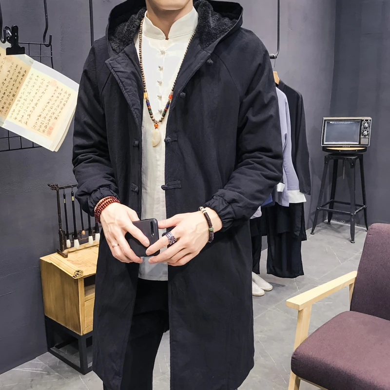 

2018 Pockets Buttons Up Design Men Jackets Spring Autumn New Arrival Casual Fashion Parka Solid Windbreaker Cotton Trench