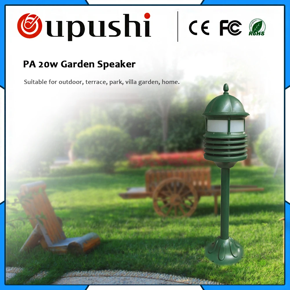 PA 20w Horn Speaker Garden Speaker Outdoor Patio, Park, Bars, Home