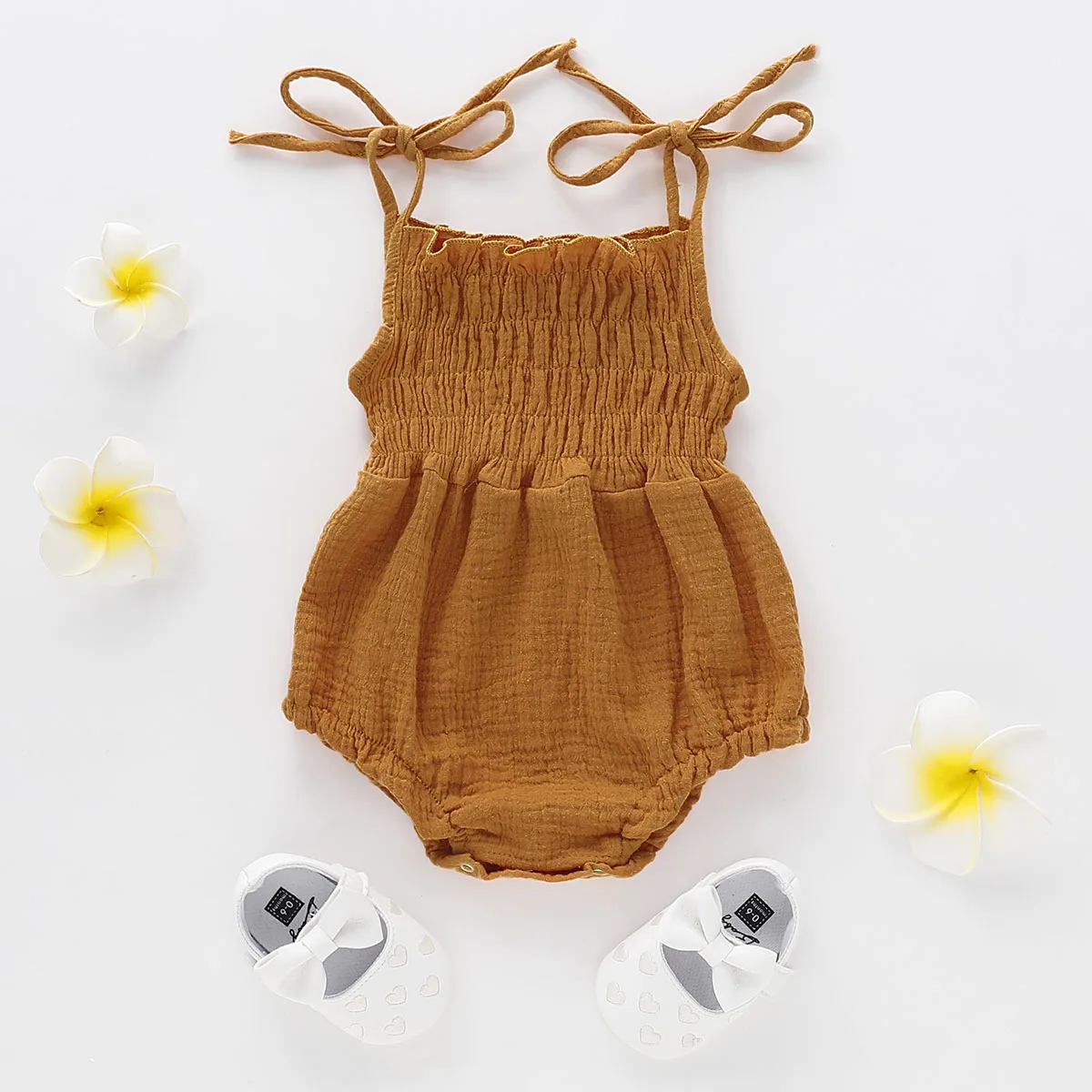 Emmaaby/Летняя Одежда для новорожденных девочек боди костюм подвижных игр 2019| |