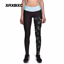 0014 Plus Size High Waist Silm Fitness font b Women b font font b Leggings b