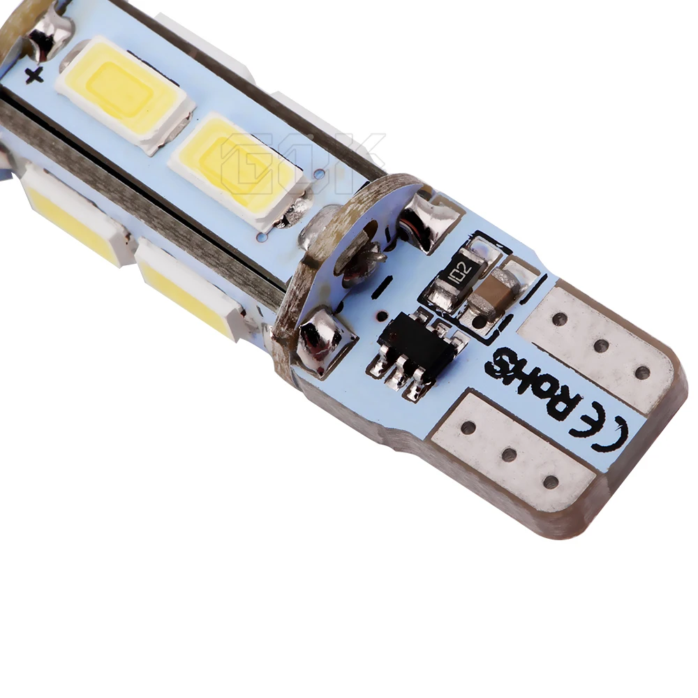 50 шт./лот T10 мигающий светодиод вспышка ing W5W T10 9smd LED 5630 5730 T10 9LED устойчивый блеск+ Авто проблесковая вспышка два режимы автомобилей лампочки