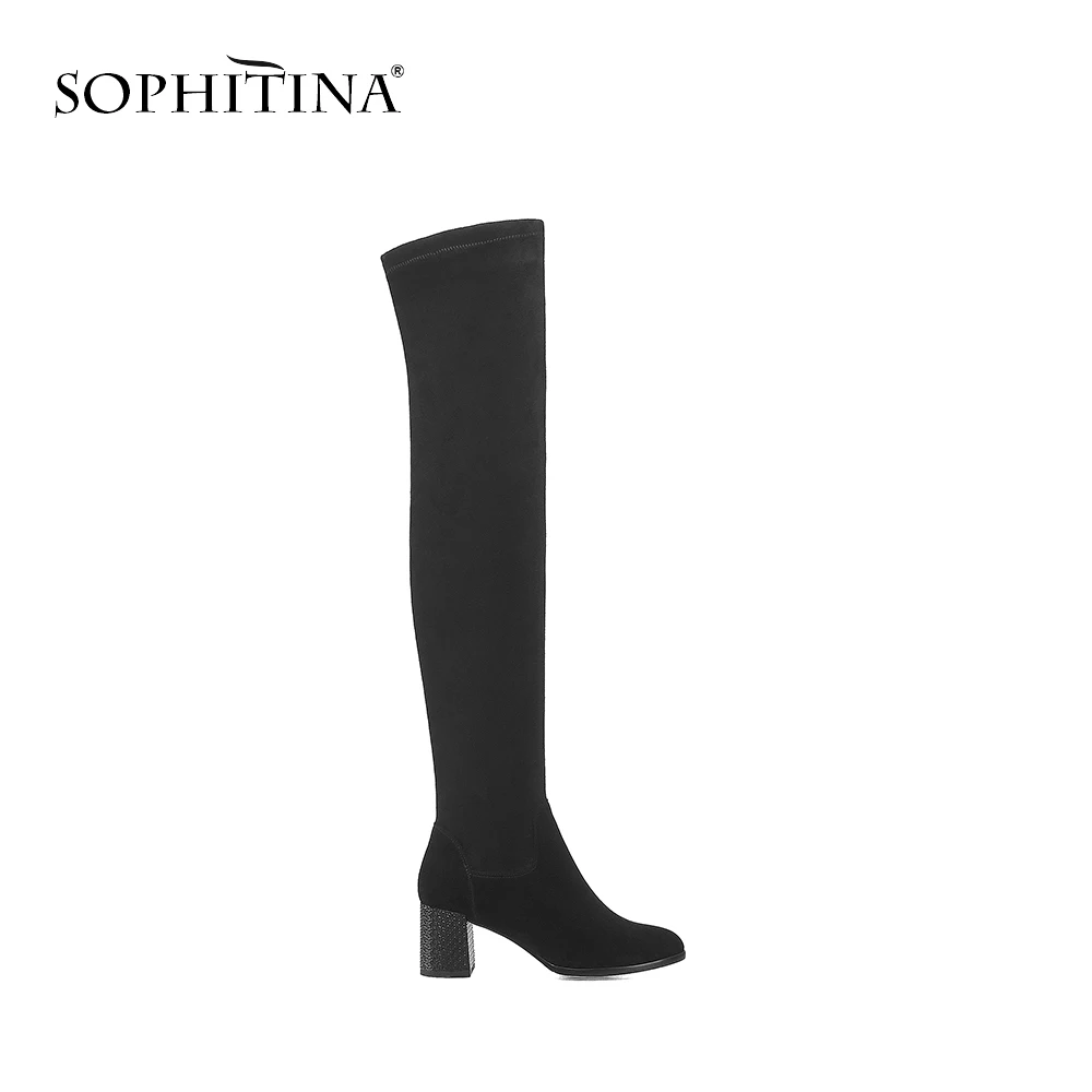 SOPHITINA/ 2019г. модные сексуальные женские бутильоны. Демисезонная женская обувь из