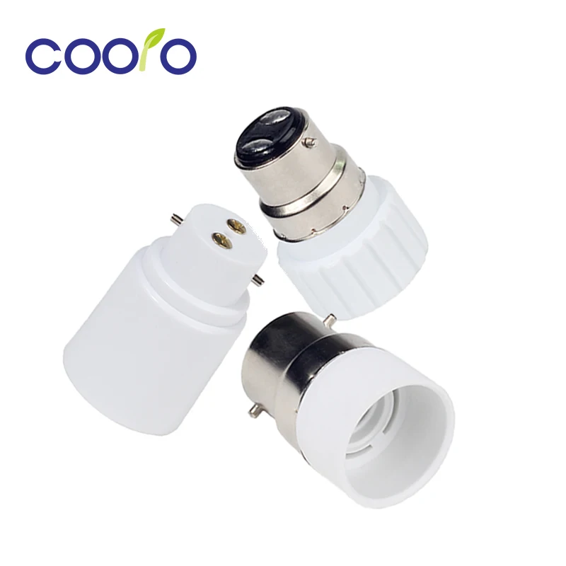 Type B22 to E14/ E27/GU10 Bulb Converter Lamp Socket Bulb Base LED Light Adapter