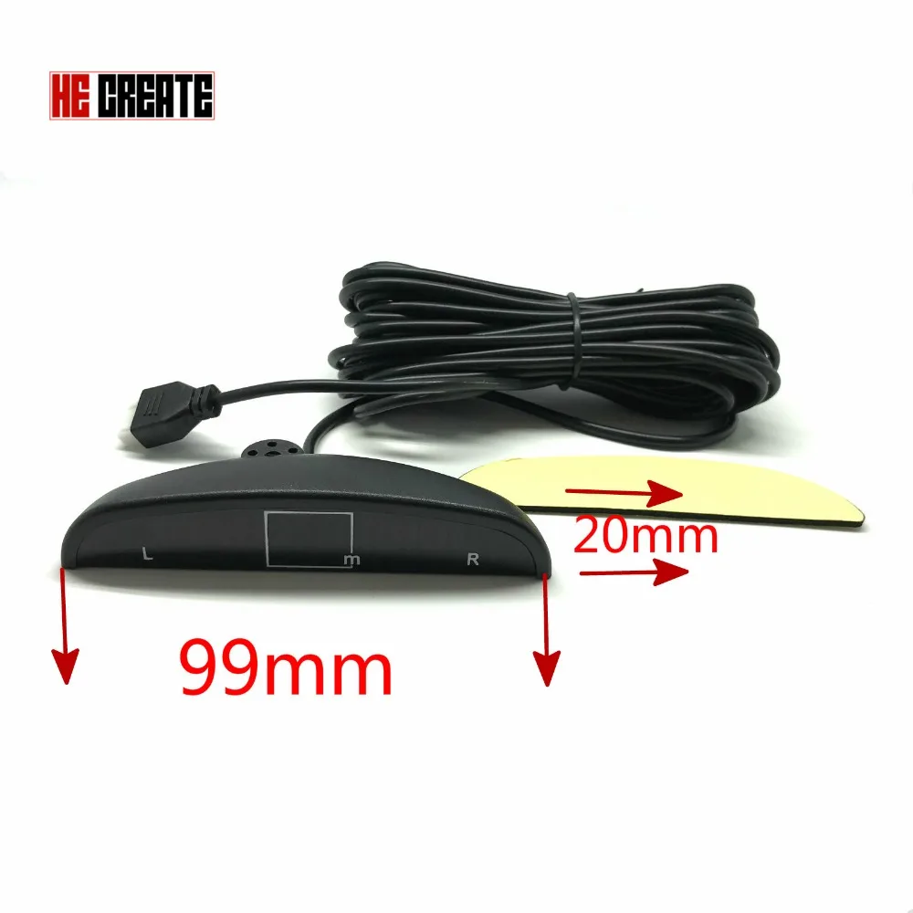 HE CREATE Parking Sensor LCD Display Car Backup Reverse Reversing Radar Mirror LED Backlight Parktronic Display Parking For Car HE CREATE Parking Sensor LCD Display Car Backup Reverse Reversing Radar Mirror LED Backlight Parktronic Display Parking For Car