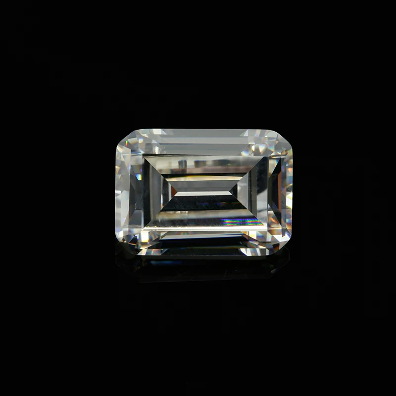 

GH white color rectangle shape for cubic zirconia loose CZ stone made by xianxiang hui 10pcs per bag