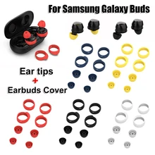 Anti-dérapant étui pour casque écouteurs Kits embouts d'oreille embouts en Silicone dans l'oreille écouteurs couverture pour Samsung Galaxy bourgeons