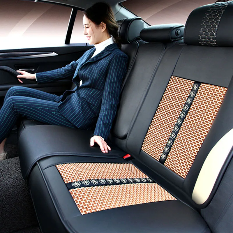 Car Believe Auto Leather car seat cover For bmw e46 e36 e39 accessories e90 x5 e53 f11 e60 f30 x3 e