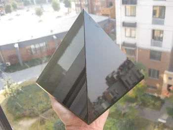

2680g(5.91lb) NATURAL OBSIDIAN POLISHED CRYSTAL PYRAMID Healing