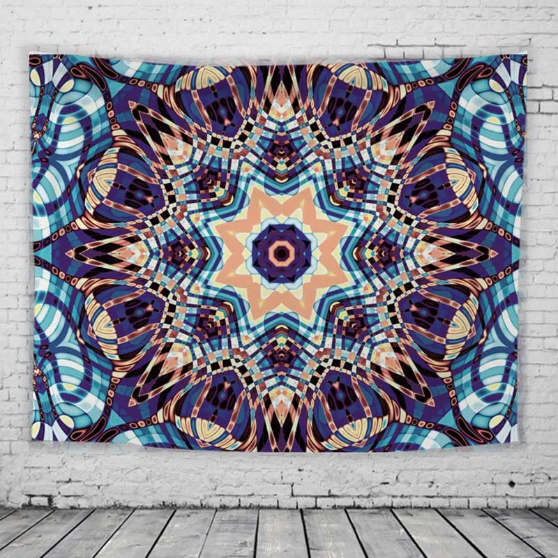 Мандала индийский декоративный гобелен настенный богемный пляжный коврик персиковая кожа тонкое одеяло йога коврик-шарф одеяло GT-06 - Цвет: STYLE 13