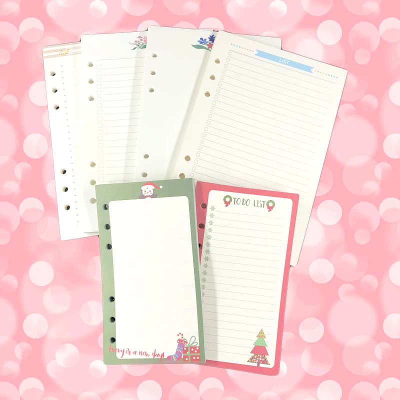 

Lovedoki Journal Diary Refill A6A5 Weekly Monthly Planner Filler Paper For Filofax Dokibook Binder Notebook School Stationery