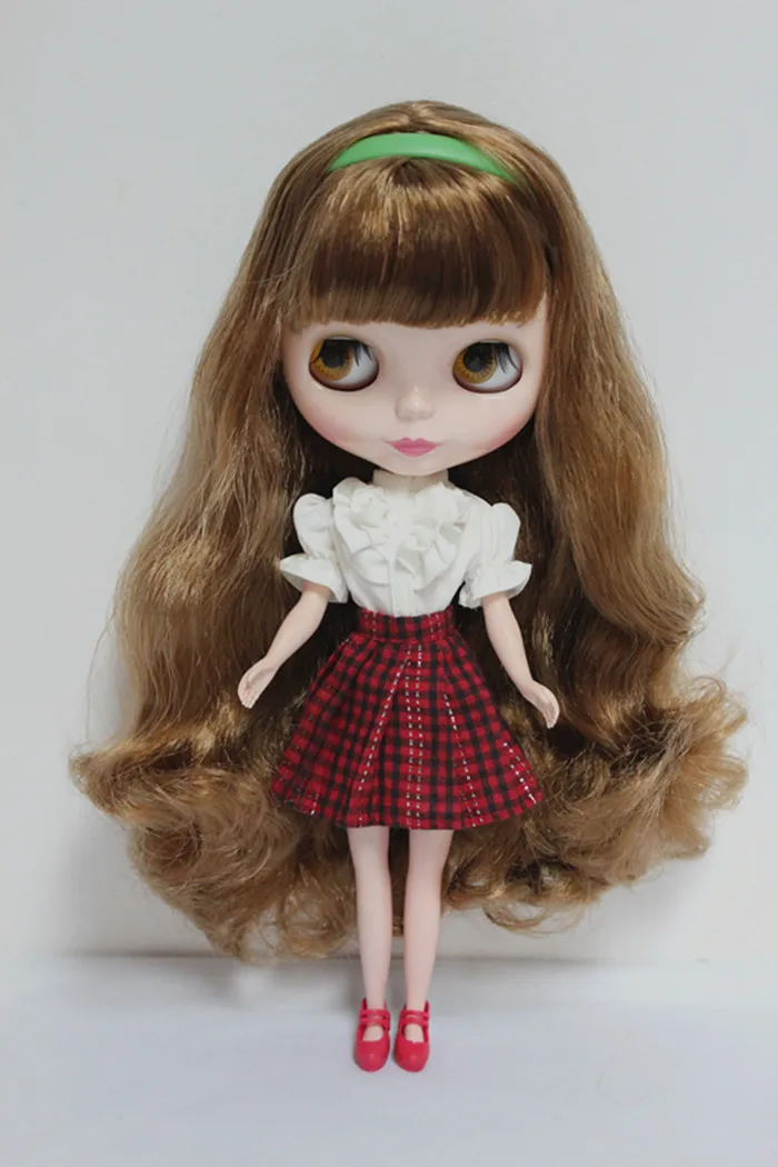 Free Shipping Top discount 4 COLORS BIG EYES DIY Nude Blyth Doll item NO. 15 limited gift special price cheap offer toy | Игрушки и