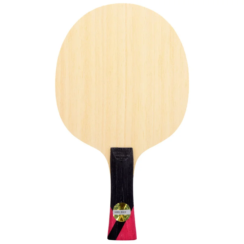 DHS Настольный теннис лезвие мощность WP1 5 слойная чистая древесина для начинающих обучение все-круглый ракетка для пинг-понга bat paddle tenis de mesa