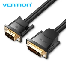Vention DVI to VGA Adapter DVI 24+1 Converter 1080P VGA Cable for PC Monitor HDTV Projector Digital Video Cable DVI Cables