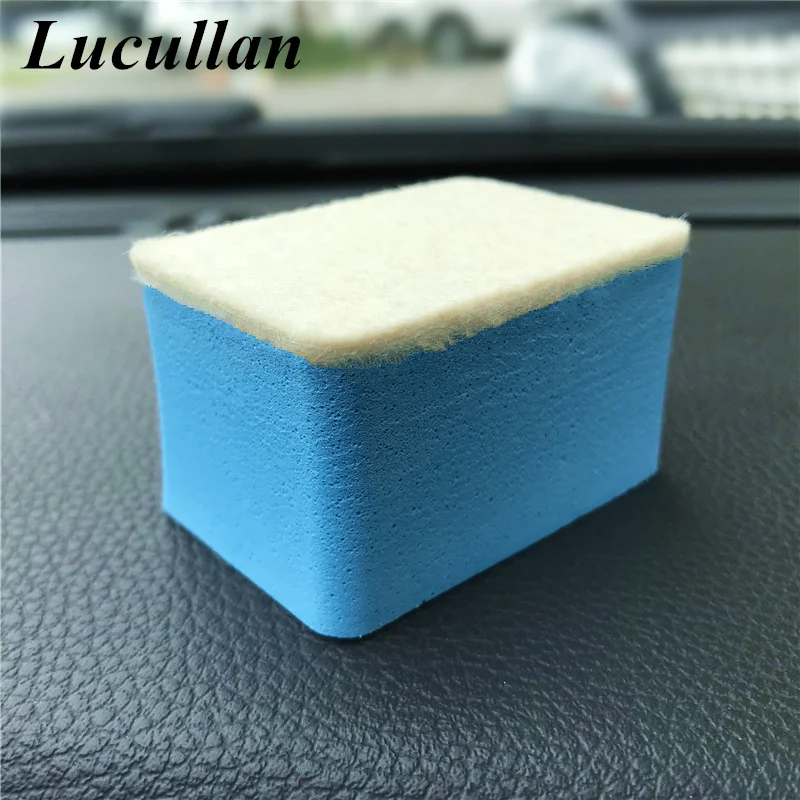 Автомобильный масляный аппликатор Lucullan для очистки стекол Полировочная губка