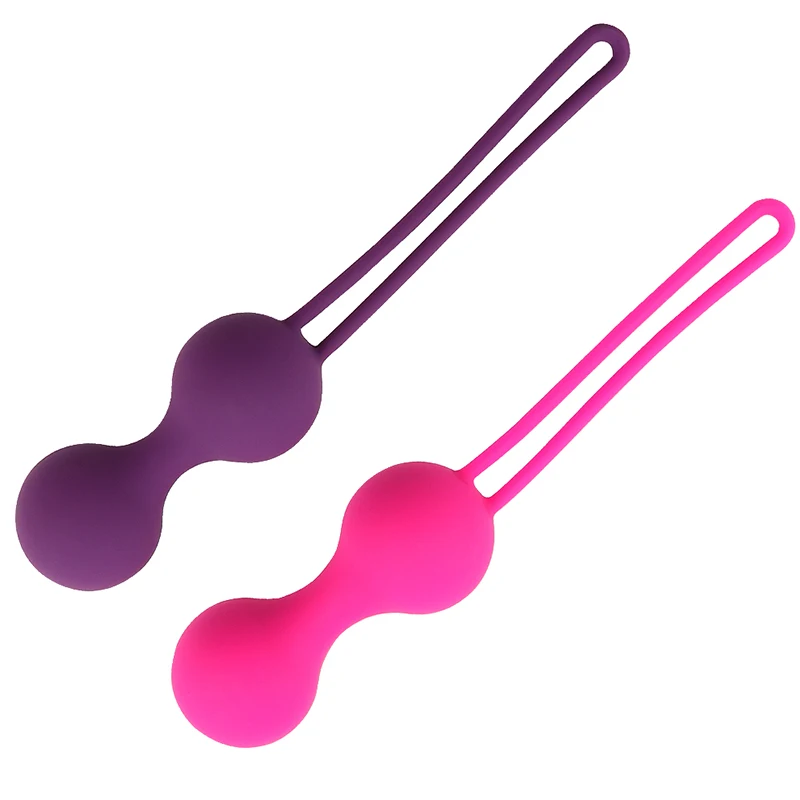  Safe Silicone Smart Ball Kegel Ball Vagina Tighten Exercise Machine Vibrator Vaginal Geisha Ball Se - 32963605725
