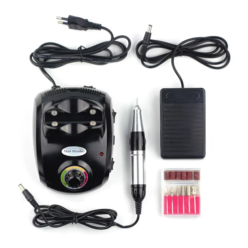 35000rpm Adjustable Speed Nail Tools Salon Manicure Machine Electric Nail Drill Art Pedicure Grooming Nail Polishing Grinding