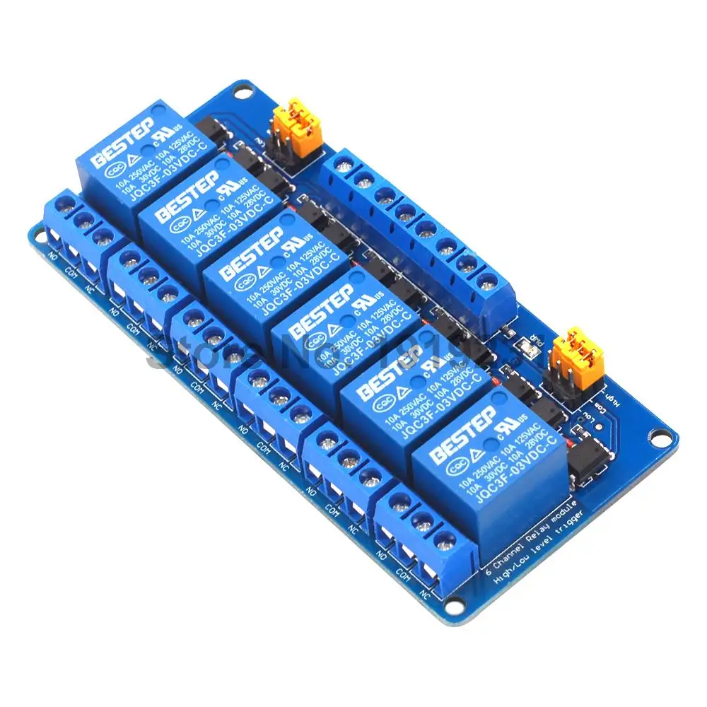 3.3V 5V 12V 24V 4 Canali Modulo Relè Ad Alta E Basso Livello - Foto 7