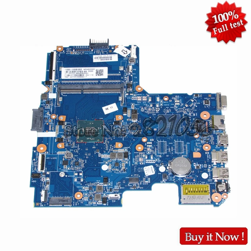 

NOKOTION 814051-001 For HP 240 G4 14-AC Laptop Motherboard SKITTL10-6050A2730601-MB-A01 N3050 CPU 2.30GHz DDR3